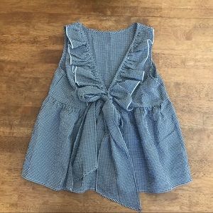 NEW Babydoll Checkered Tank Top